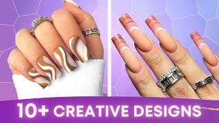 Spring/Summer Nail Designs 2021  Abstract Nails 2021