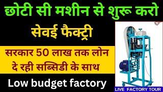 छोटी सी मशीन से शुरू करो फैक्ट्री/high earning business/sevai business/sewai ka business kaise kare