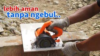 ini fitur simpel yg sangat berguna, harusnya brand lain jgn sepele! - YASUKA YMC-110A MARBLE CUTTER