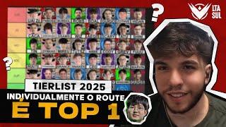 TIER LIST POLÊMICA RedBert fez a TIER LIST da LTA SUL 2025