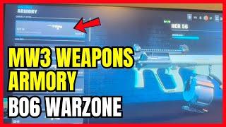 Black Ops 6 Warzone: How to Unlock MW3 Weapons in Armory Tutorial! (For Beginners)