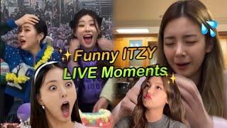 Funny ITZY Live Moments from 2022