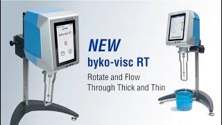 Rotational Viscometer - New byko-visc RT Introduction