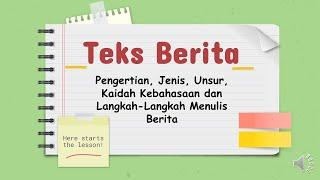 Teks Berita Kelas VII Semester 2 Kurikulum Merdeka