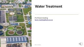 Water treatment [Full presentation]