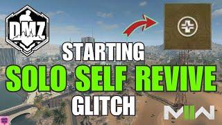 DMZ - STARTING SOLO SELF REVIVE UNLOCK GLITCH! (START EACH GAME WITH SELF REVIVE) DMZ MW2 GLITCH