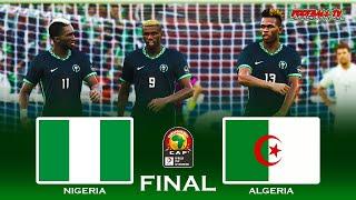 PES 2021 / Нигерия - Алжир / Кубок Африки Финал