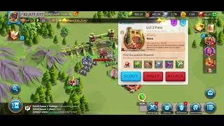 Rise of Kingdoms - Solo Attacking TWO Level 2 Passes (First Capture Rewards) K2420