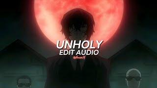 Sam Smith ft. Kim Petras - Unholy (edit audio)