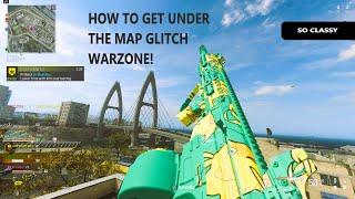 INSANE NEW WARZONE GLITCH *HOW TO GET UNDER THE MAP*