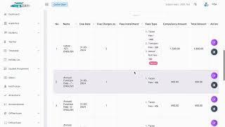 FEES | ADD | MANAGE FEES | FEE STATUS | INVOICE GENERATION - Manage My eSchool