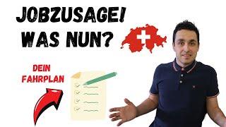 Jobzusage in der Schweiz: So gehts du jetzt vor |  Checkliste mit Tipps und Tricks