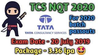 TCS NQT 2020 | Registration Process, Eligibility Criteria, Exam Pattern and Syllabus