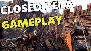 Mount & Blade 2 Bannerlord - Closed Beta Gameplay & Footage