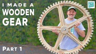 How to Make a Large Wooden Gear/Cog Part 1