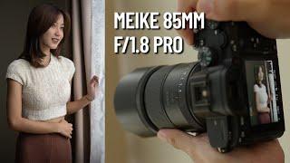 Meike 85mm f/1.8 PRO AF - Lensa Tajam Berkualitas Harga Terjangkau - feat. Sony A7III