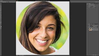 Crop Images in a Circle Shape with Photoshop | All Versions