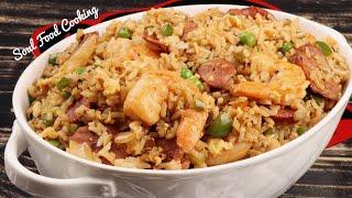 How to make Cajun Fried Rice - The BEST Cajun Fried Rice Recipe