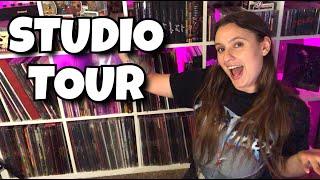 STUDIO TOUR!┃Guitars, Vinyl's & More