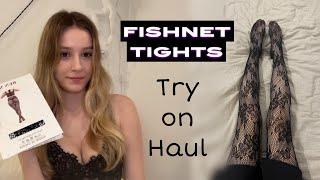 Unusual Fishnet Tights | Pantyhouse Try on Haul & Review