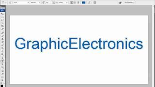 How to outline text in Adobe Photoshop CS3