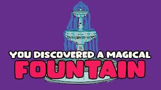 We Found A MAGIC Fountain! (Writing Prompt)