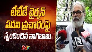 Nagababu Reacts on TTD Chairman Post Rumors | NTV