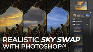 Realistic Sky Swaps With Photoshop AI | Master Your Craft