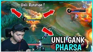 Super Fast Rotation on Buff Pharsa | Pharsa Gameplay | MLBB