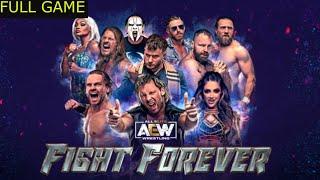 AEW FIGHT FOREVER ROAD TO ELITE - Full Playthrough (No Commentary)