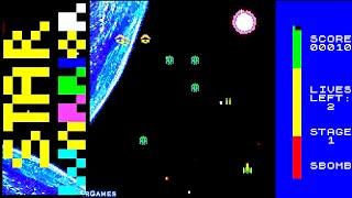 STAR WARRIOR NEXT Longplay - ZX Spectrum Next 2024 game! Gameplay! - DVDfeverGames