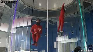 Indoor Skydiver Accidentally Hit in the Nuts And Tossed Around Chamber || Dogtooth Media