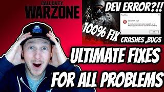 UPDATE!!! | How To Fix ALL Call Of Duty Warzone Dev Errors, Crashes And Black Screens