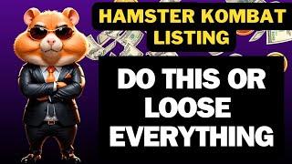 HAMSTER KOMBAT: Do This Now Or You Earn Nothing On 26th Sept!