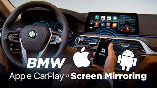 Все о Apple CarPlay и Screen Mirroring на BMW