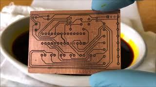 DIY PCB Toner Transfer (No Heat) & Etching