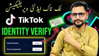 Verify Identity TikTok | Set Up Payment Method TikTok |  Tax Information TikTok 2024