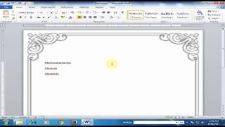 How to Insert Custom Page Border in Microsoft Word : Word Tips and Tricks