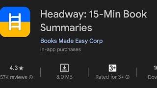 Reviewing "Headway apps"