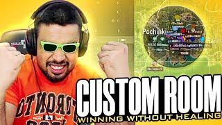 NO HEALING CHALLENGE - CUSTOM ROOM - PUBG MOBILE - FM RADIO GAMING