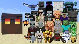 Magma Cube vs Every mob in Minecraft - Minecraft mob battle - Big Magma Cube vs All Mobs