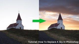 Photoshop Tutorial: How to quickly and easily replace a sky