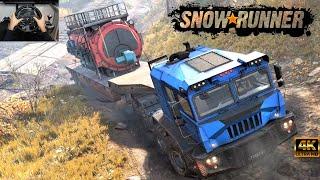 SnowRunner - Kolob 74760 - gameplay - Poddonskaya Station to Tatra Factory