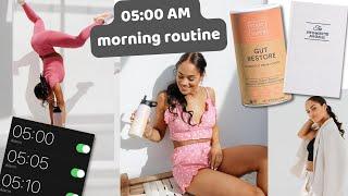 05:00u Realistische MORNING ROUTINE || Denise Anna