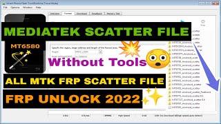 MediaTek Scatter File | All MTK FRP Scatter File | (All Models) FRP Unlock