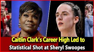 Just received news: Caitlin Clark's Career High Led to Statistical Shot at Sheryl Swoopes.