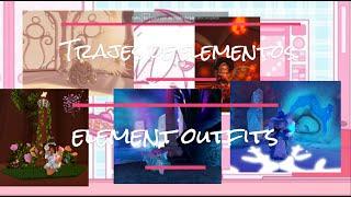 Element Outfits for Royale High // Trajes de elementos para Royale High