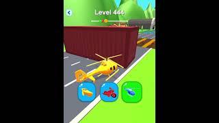 Shape-shifting Funny Race Gameplay new hyper casual games #shorts #gameplay #shapeshifting