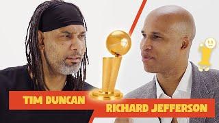 How Did Tim Duncan Agree to This Interview...? The Richard Jefferson & Larry Show | Ep. 1
