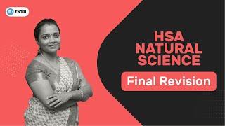 HSA Natural Science Final Revision